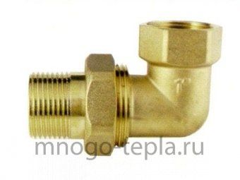 Угловая американка ВР/НР 2, латунь (Ду 50) - №1