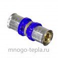 Пресс - соединитель муфта 16 х 16 TIM F-S1616 - №4