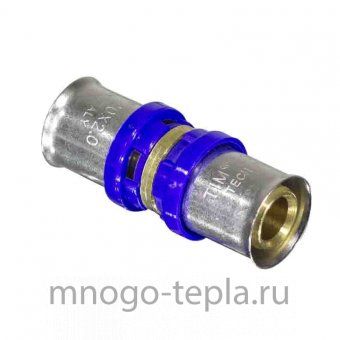 Пресс - соединитель муфта 16 х 16 TIM F-S1616 - №1