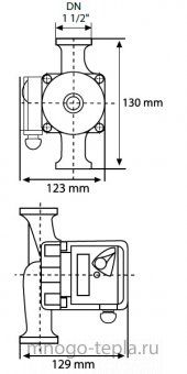 Циркуляционный насос TEBO 25/4-130 - №1