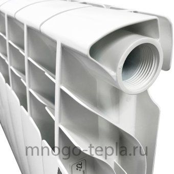 Биметаллический радиатор отопления STI Bimetal GRAND 500/100, 4 секции, на площадь до 7.2 м2, тепловая мощность 724 Вт - №1
