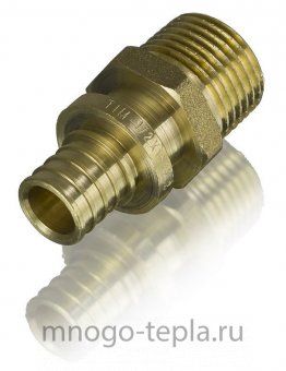Штуцер аксиальный переходной 1/2" НР - 16 (2.2) TIM H-S1602M - №1