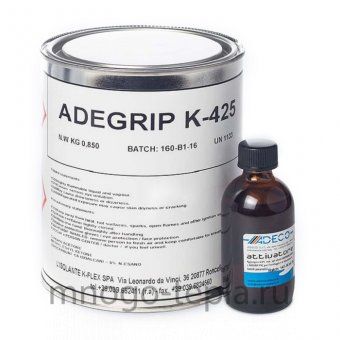 Клей K-Flex К-425, объем 0.85 л, для теплоизоляции из вспененного каучука - №1