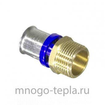 Пресс - штуцер 16 х 1/2" НР TIM F-S1602M - №1