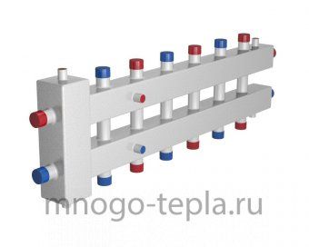 Коллекторный модуль с гидрострелкой RISPA ГРУ+КМГ 60-7ВУ, нержавеющая сталь - №1