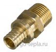 Штуцер аксиальный переходной 1/2" НР - 16 (2.2) TIM H-S1602M - №2