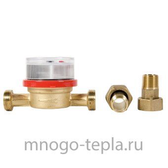 Счетчик воды Декаст ВСКМ-15 (110мм, с КМЧ и обрат. клапан.) - №1