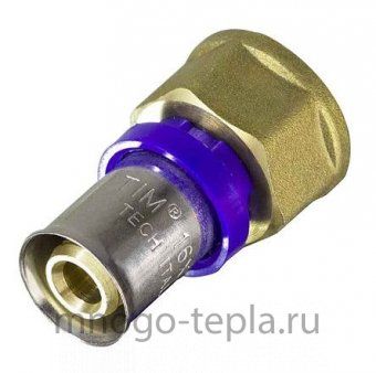 Пресс - муфта 20 х 3/4" ВР TIM F-S2003F - №1
