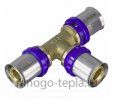 Пресс - тройник соединительный 16 х 16 х 16 TIM F-T161616 - №2