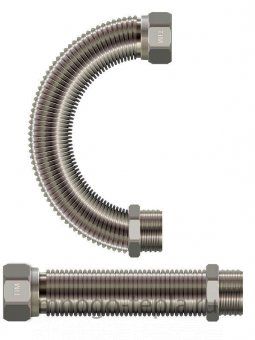 Сильфонная подводка для воды TiM 3/4" г/ш (50-100 см) - №1